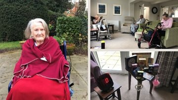 A day in the life of a Boston care home Resident